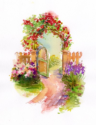 Garden Gate, 2014 by Unbekannt Unbekannt